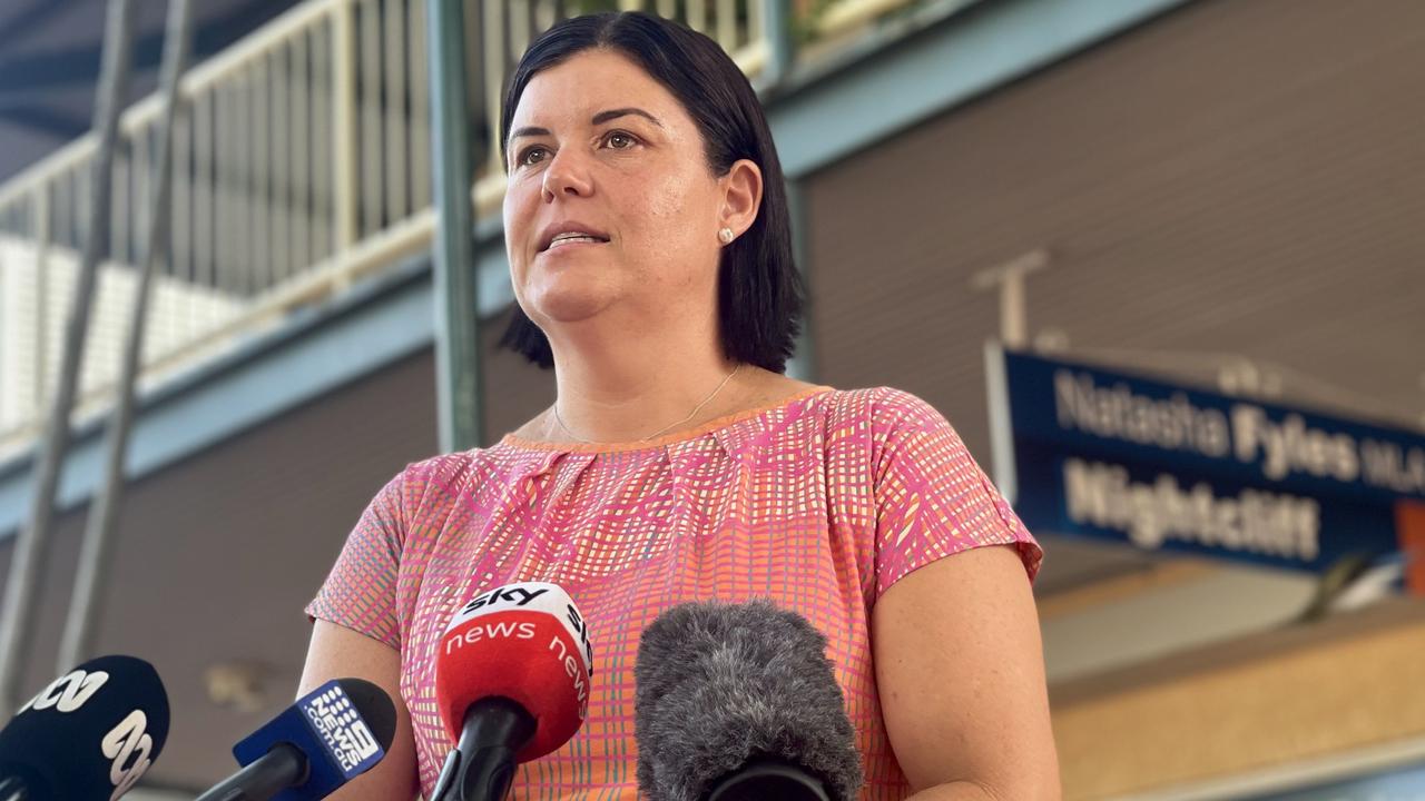 Chief Minister Natasha Fyles apologised for her comments about the NT Police. Picture: (A)manda Parkinson