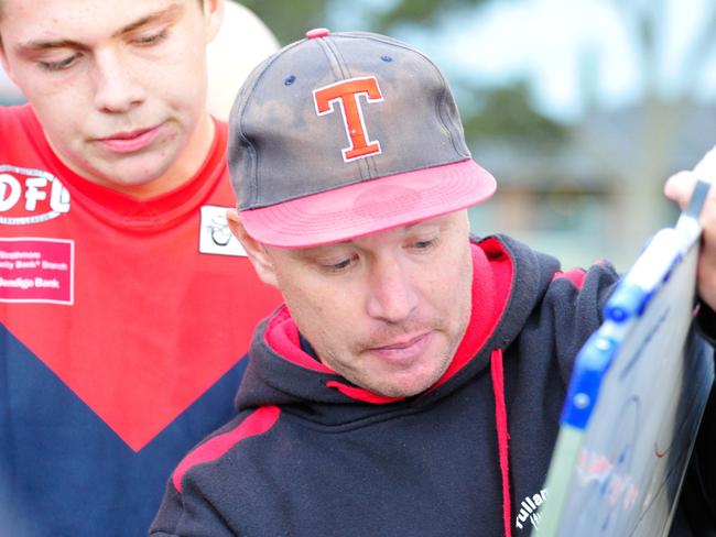 Tullamarine coach David Connell. Picture: Jamie Morey