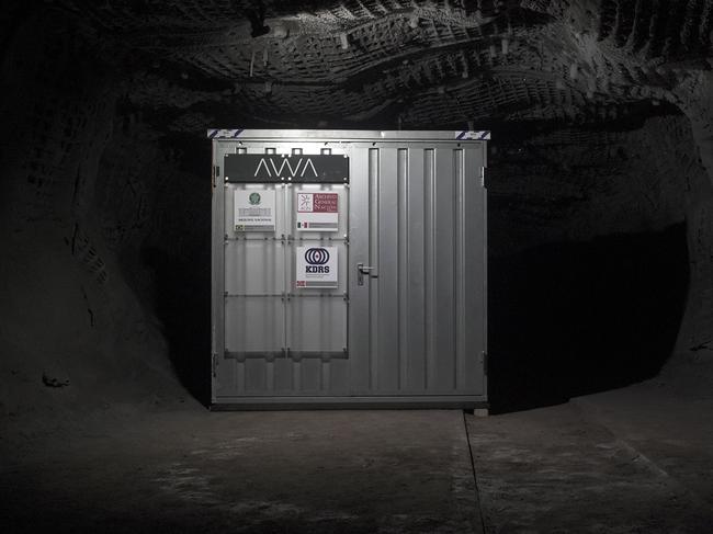 250 metres underground in an abandoned coal mine lies the archive.