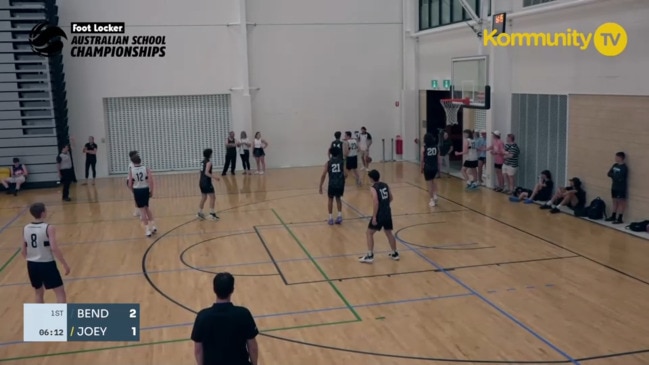 Replay: Basketball Australia School Championships Day 1 - Bendigo Senior Secondary College v St Joseph’s College (20M2)