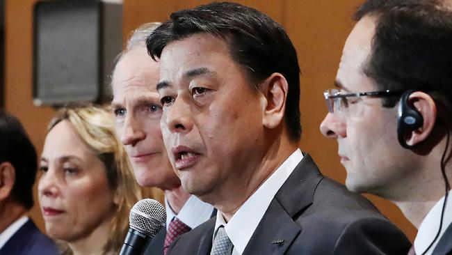 Nissan Motors president and CEO Makoto Uchida is in the midst of a massive restructure. Picture: AFP