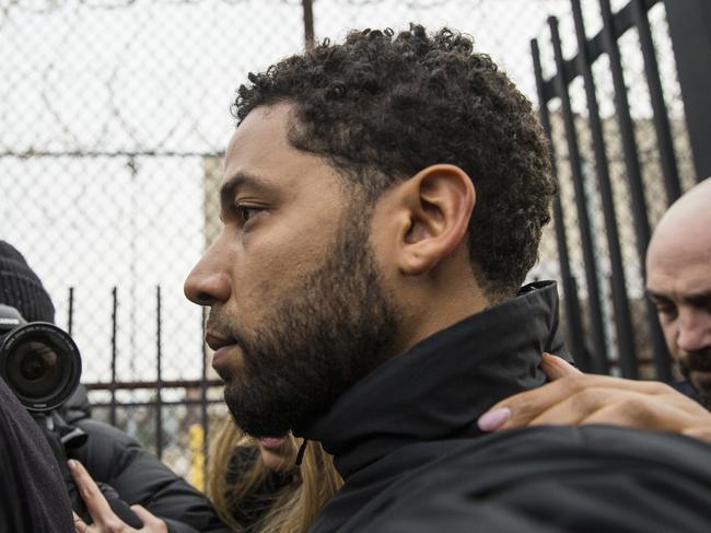 The ‘Empire’ actor denied all charges against him. Picture: Ashlee Rezin/AP