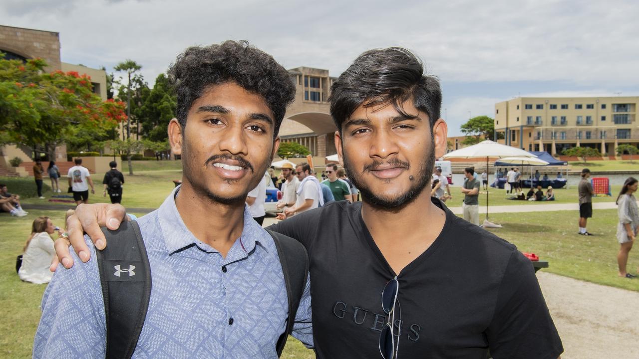 Manok Bairy and Mohana Bairy at Bond University’s O-Week