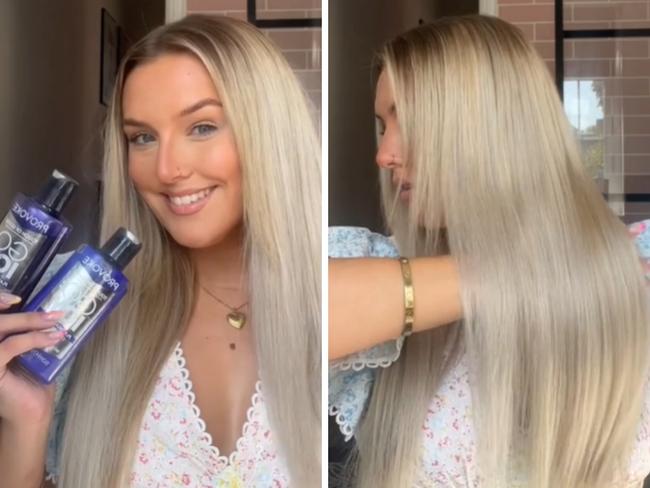 provoke shampoo for blonde hair