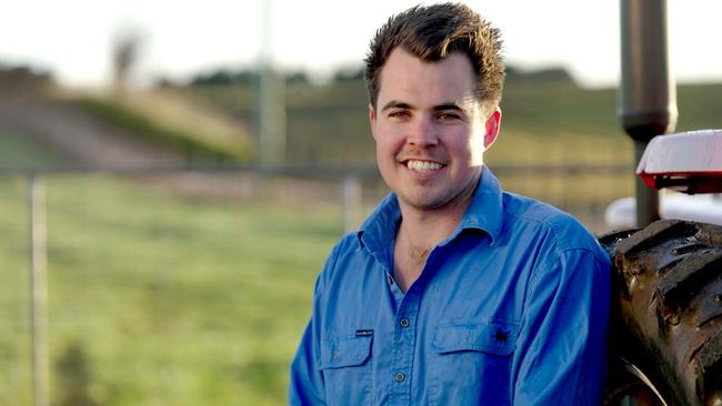 Farmer Dylan from Wesley Vale, Tasmania. Picture supplied