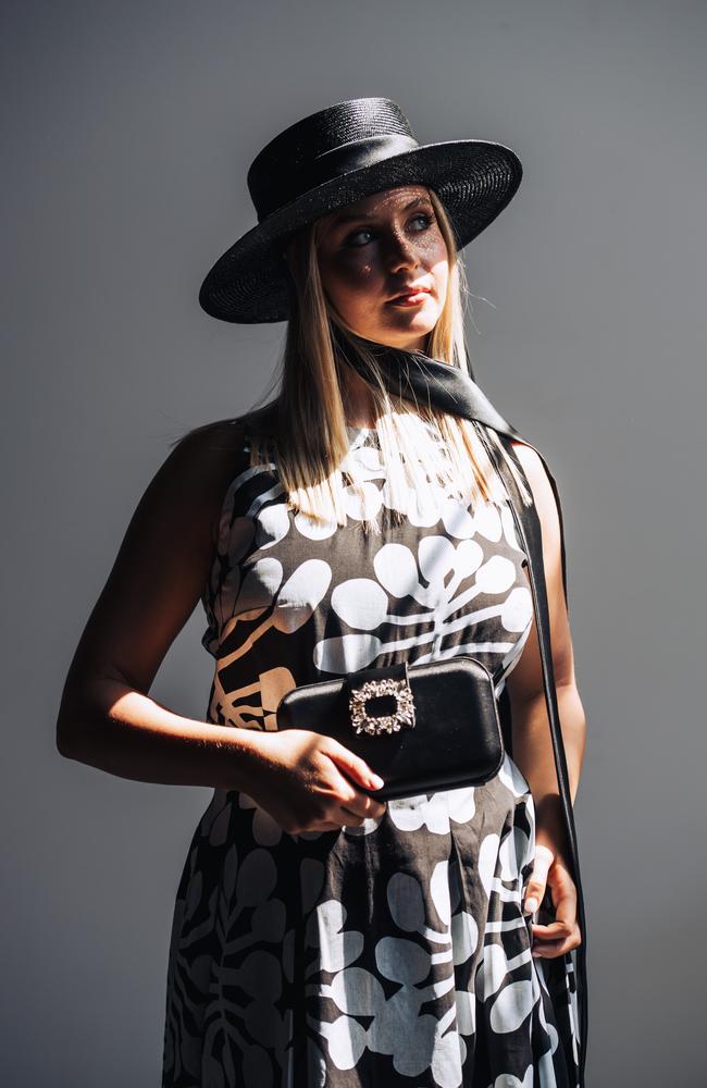 Bronte Pearson at the 2024 Darwin Cup Carnival Derby Day. Picture: Pema Tamang Pakhrin