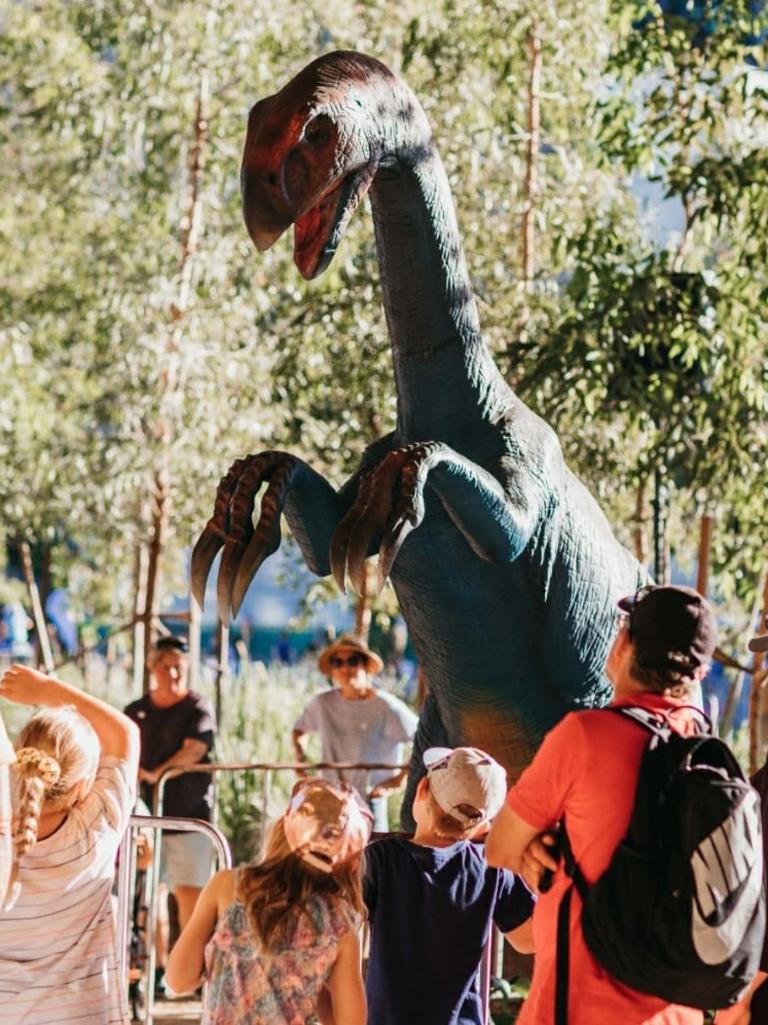 Parents are being told to be cautious about the July 2022 Darwin Dinosaur Festival.