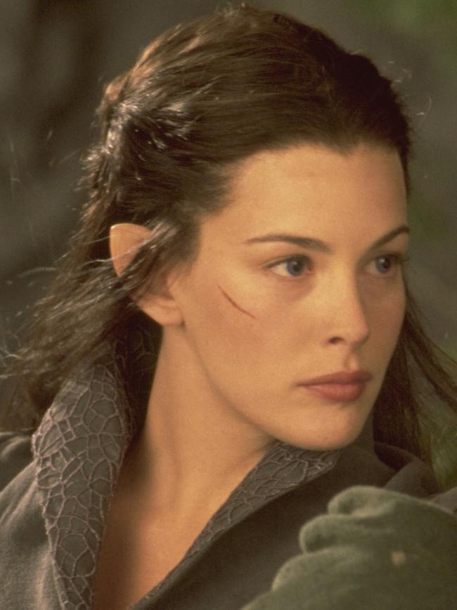 Liv Tyler as Arwen in Lord of the Rings. Picture: Supplied