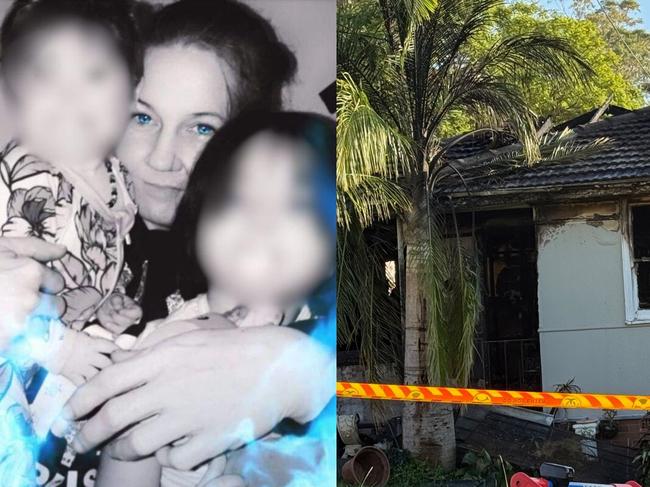 The woman and child who died in a house fire in Sydney's southwest have been identified as Veronica Carmady and her six-year-old daughter Aurora.