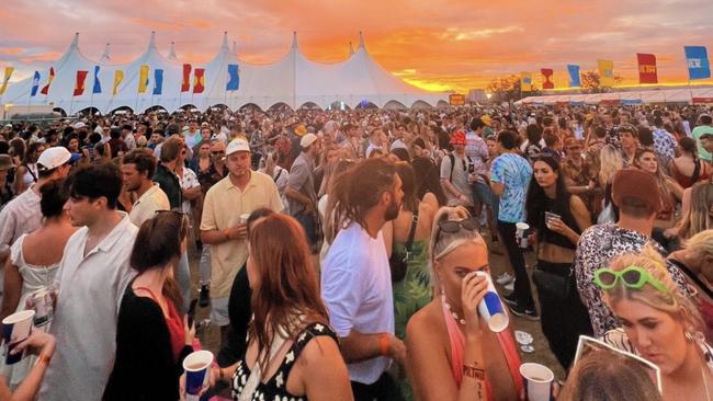 More than 35,000 people attended the Spilt Milk festival at Doug Jennings Park at The Spit, on Sunday, December 4. Picture – contributed.