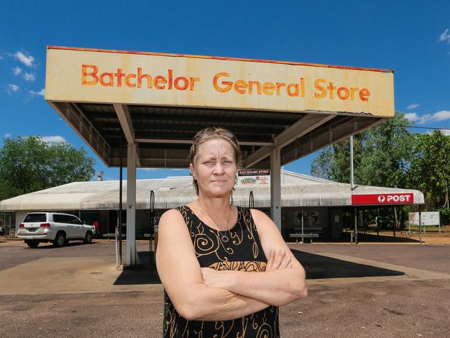 Batchelor General Store co-owner Maree Bell. Picture: GLENN CAMPBELL