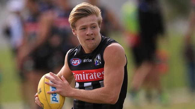 Collingwood training Jordan De Goey Picture: Wayne Ludbey