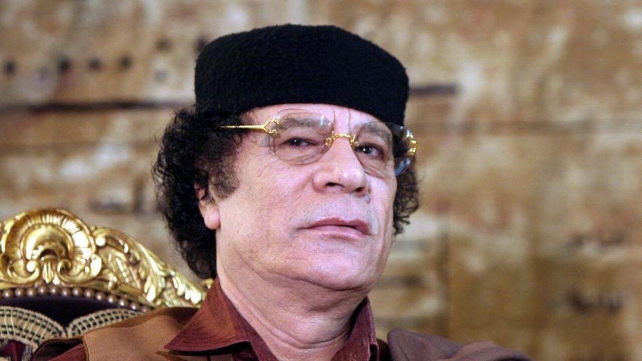 Former Libyan leader Muammar Gaddafi was killed in 2011.