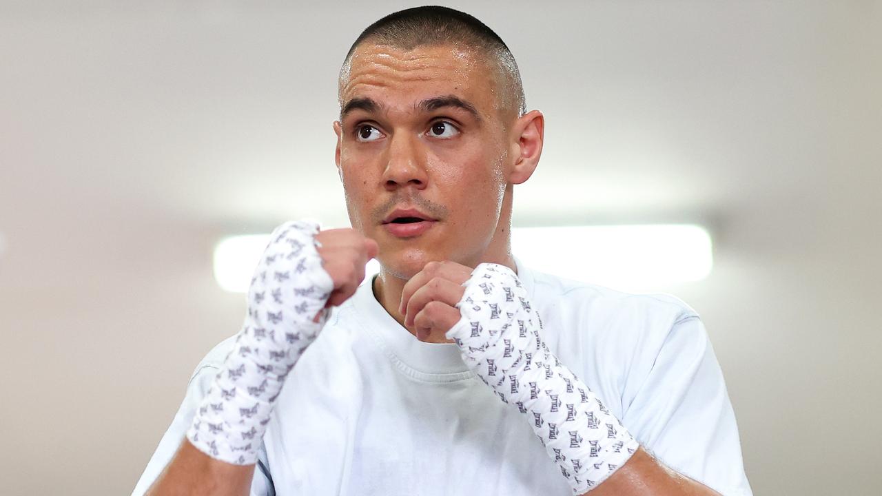 Tim Tszyu faces a dangerous fighter in Brian Mendoza. (Photo by Brendon Thorne/Getty Images)