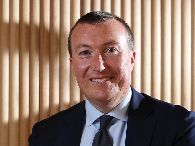 11/08/2023. Bran Black, newly appointed chief executive of the Business Council of Australia, photographed at their offices in Sydney. Britta Campion / The Australian