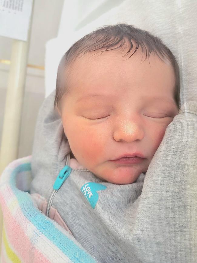 Eleanore Taylor and her two baby girls were born at Hobart Private Hospital. Deliver for Tassie Mums campaign. Picture: Eleanore Taylor