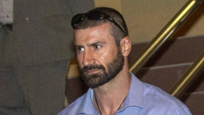 John Peros, pictured in 2019, sent former girlfriend Shandee Blackburn a hate-filled letter five times in the one month. Picture: Daryl Wright