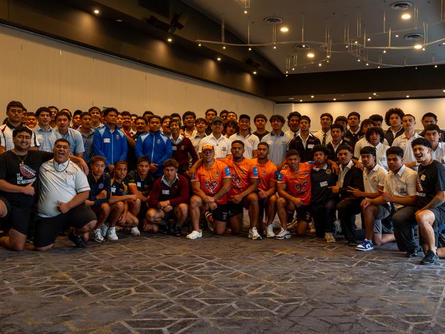 Wests Tigers Pasifika Youth Conference. Picture: Tigers