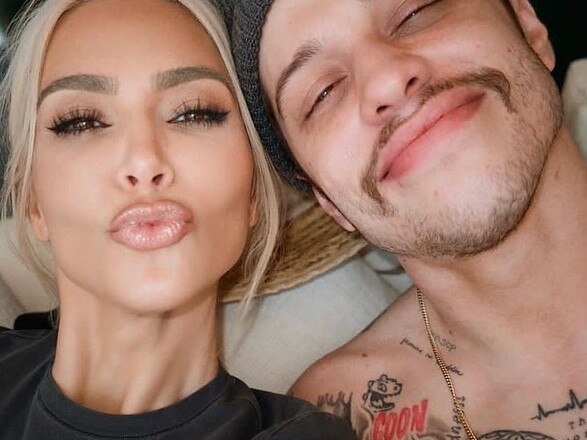 Kim Kardashian and Pete Davidson. Source. Instagram