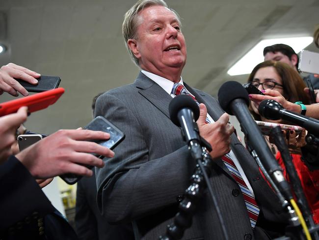 ‘Nice Guy’ Senator Lindsey Graham. Picture: AFP