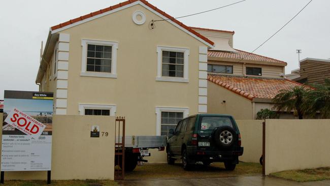 The former house at 79 Hedges Ave.