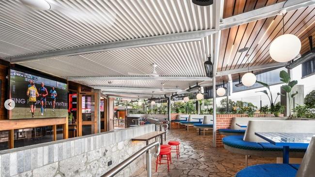 Arkaba Hotel's Sporty's Bar reopened in 2023 after a $10m renovation. Picture: Supplied.