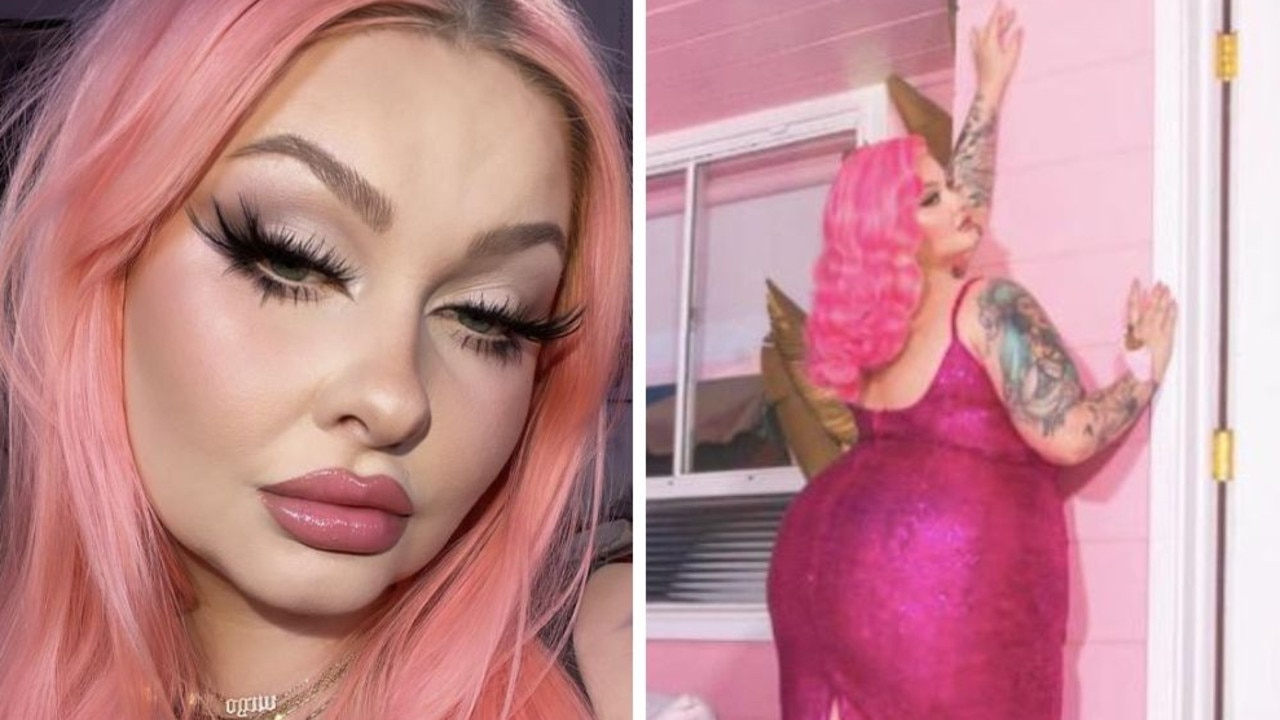 Barbie fanatic reveals how she hid her body in dark clothing for years ...