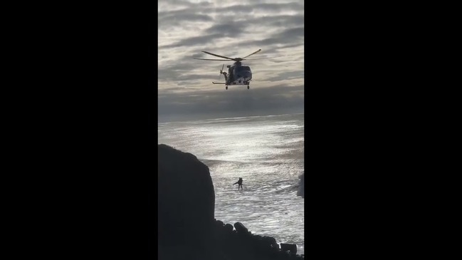 Surfer Rescued by Helicopter After Being Caught in Huge Northern New South Wales Swell