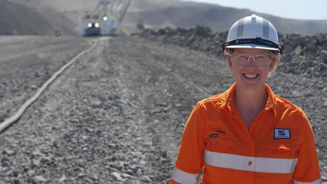 Susan Ditton is managing her responsibilities at BHP’s Caval Ridge open-cut mine at Moranbah, in central Queensland, while living four hours away, on the Sunshine Coast.