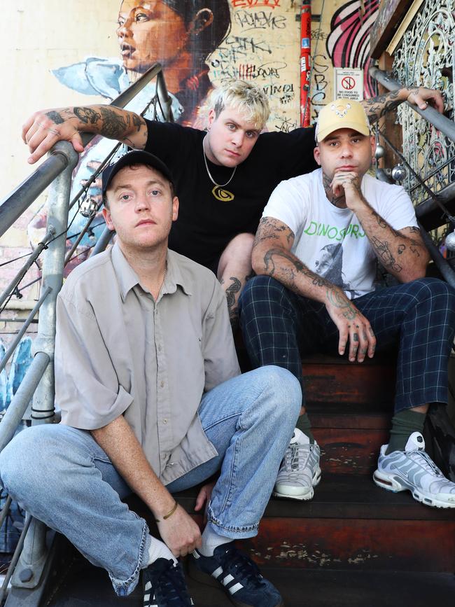 DMA'S at The Lord Gladstone Hotel last month. Picture: John Feder