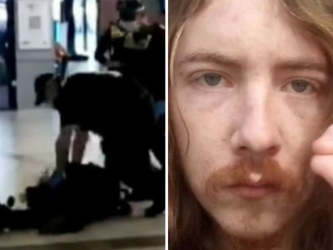 Man dies after covid arrest. Picture: 9News/Instagram