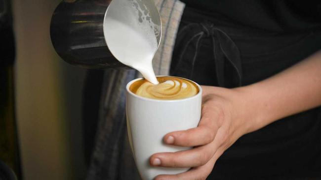 A barista is needed in North Bundy. Picture: Paul Braven GLA241015COFFEE