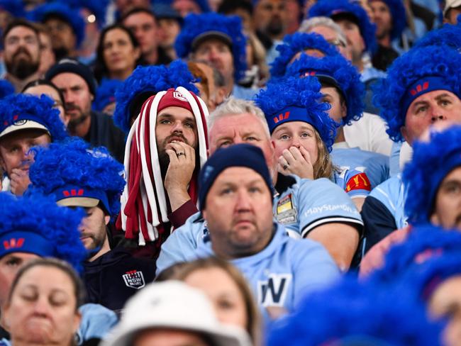 Queenslanders are nervous about the next State of Origin match after Wednesday’s result. Picture: Dan Peled / NewsWire