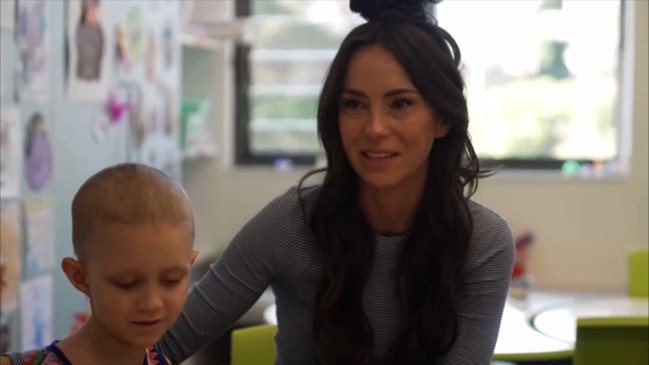 Amy Shark teary as she meets kids at Ronald McDonald House in Westmead ahead of McHappy Day.