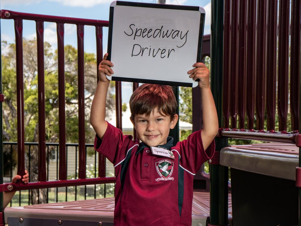 St Mary's Catholic College 2021 Prep student Spencer Eastaugh. Picture: Dominic Elsome