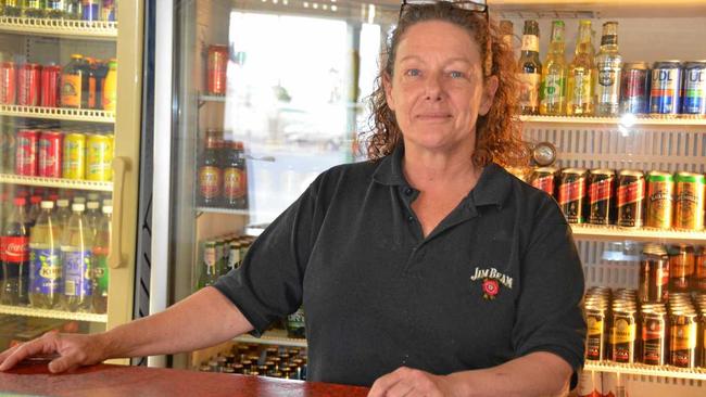 CHARGED: Burnett Hotel manager Narelle Barnicoat in 2014, when her father purchased the pub. Picture: Shirley Way