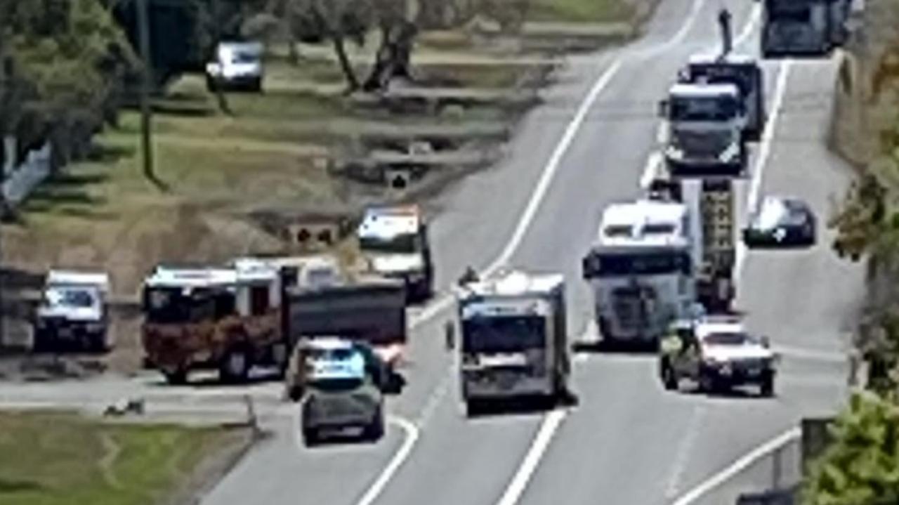 Man critical after being airlifted from Bruce Highway crash scene