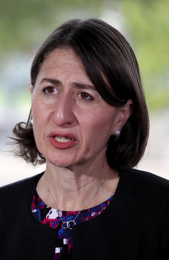 Premier Gladys Berejiklian says technology must be an enabler not a distraction. Picture: AAP