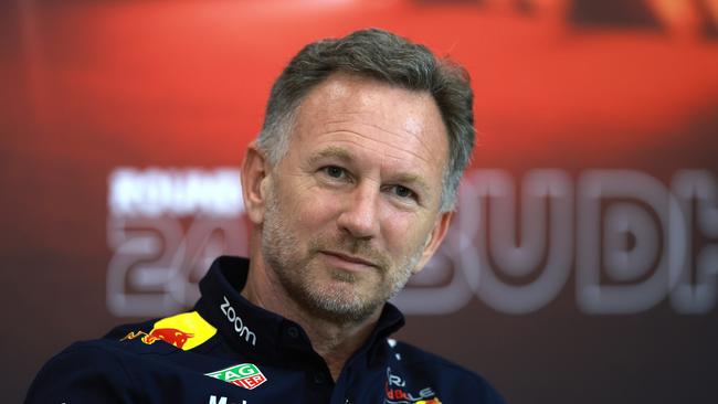 Red Bull Racing team principal Christian Horner. (Photo by Bryn Lennon/Getty Images)