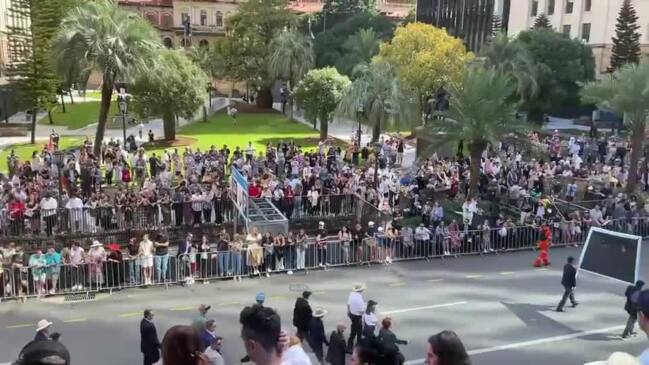 Anzac Day parade Brisbane