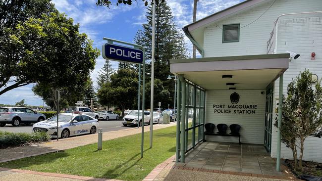 All four people were taken to Port Macquarie Police Station on Tuesday, where the 34-year-old driver was charged with an outstanding arrest warrant and revocation of parole warrant, as well as 10 offences.