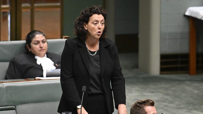 Kooyong MP Monique Ryan has also denied receiving any direct support from the group. Picture: NewsWire / Martin Ollman