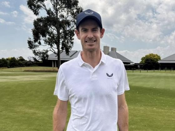 Andy Murray at The Metropolitan Golf Club on Thursday, November 28, 2024.Picture: Supplied/Instagram