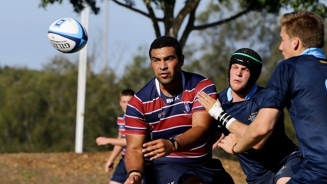 TSS’s Zane Nonggorr. Picture AAP/David Clark