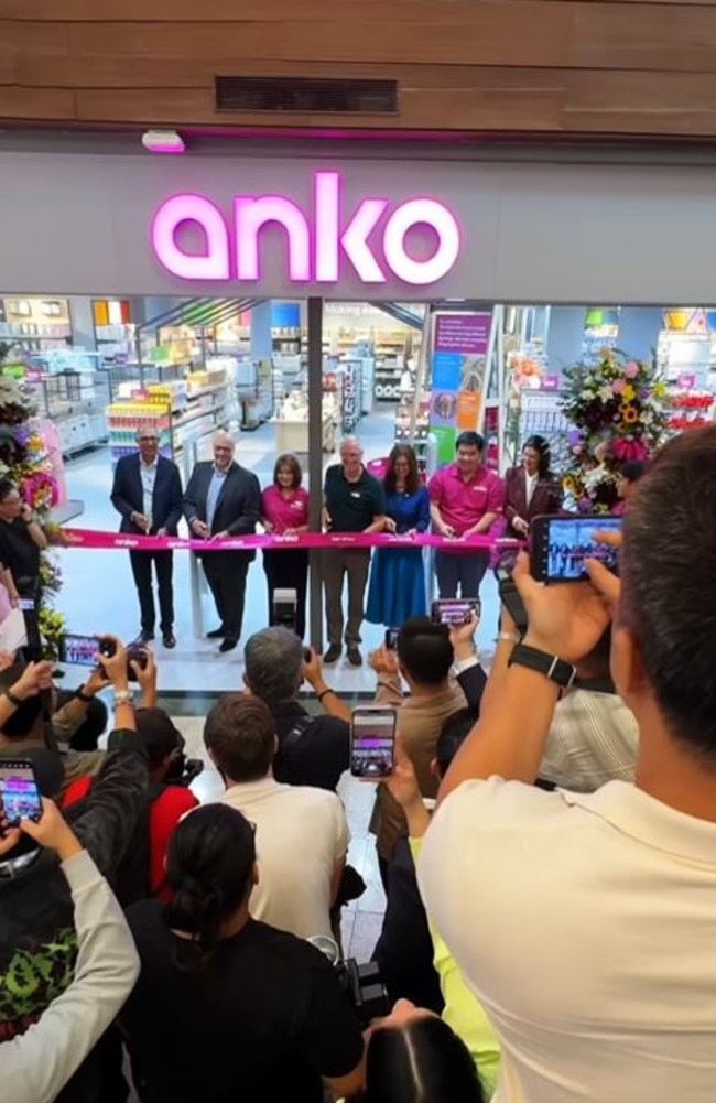 Fans were seen lining up outside the highly-anticipated store. Picture: TikTok/@anko_philippines