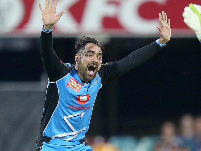 Rashid Kahn has been a star of the BBL. Picture: AAP