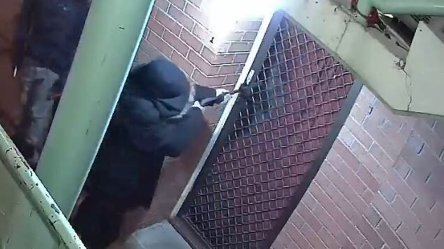 A teenager who cannot be named seen shooting a rifle into Glenn Walewicz‘s apartment. Picture: supplied