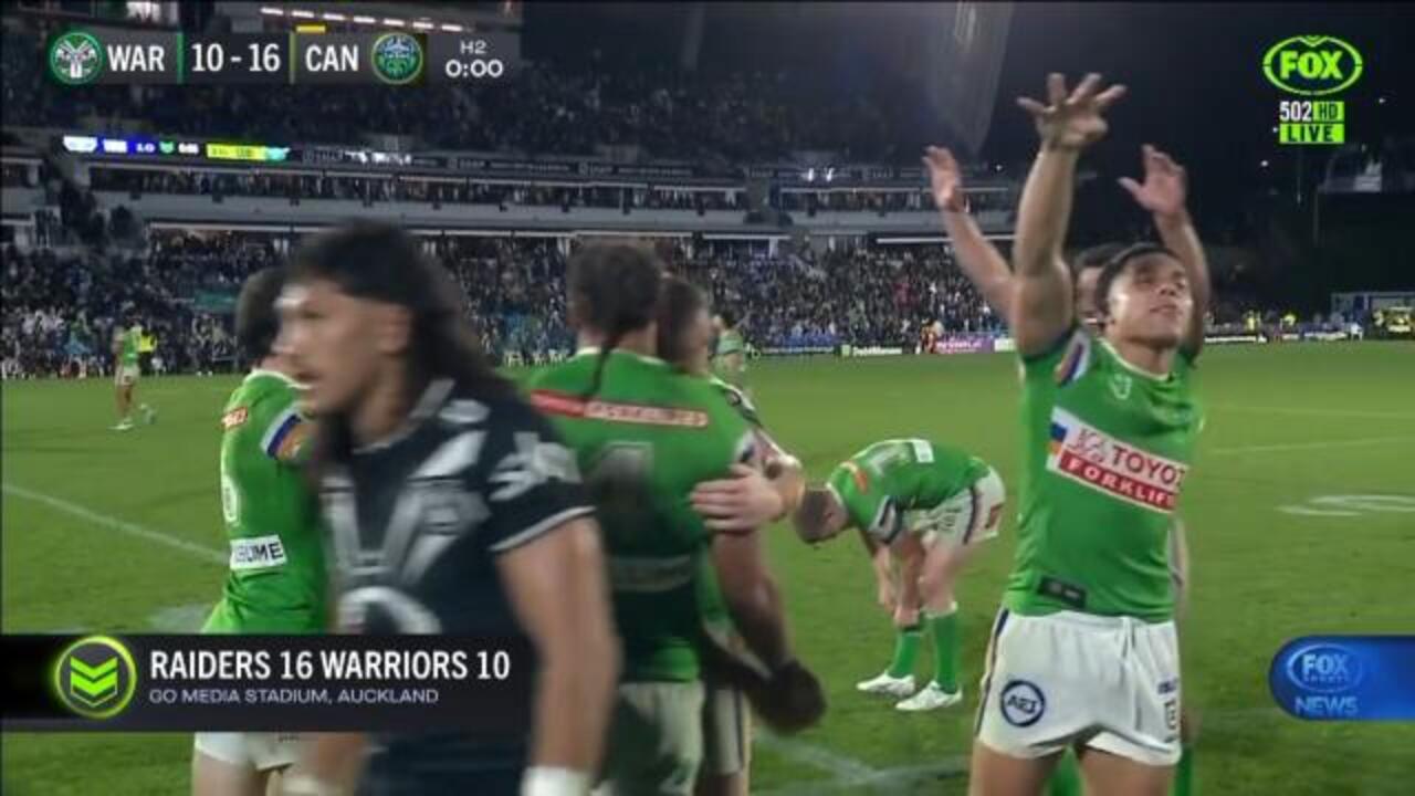 Raiders end Warriors winning streak