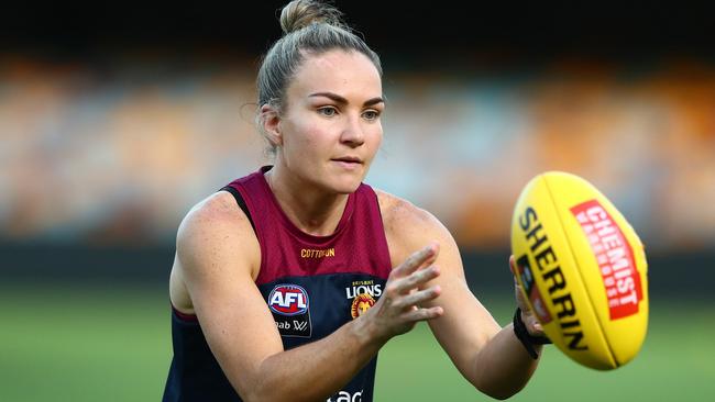 Emily Bates will have a big say in Brisbane’s attempts to go back-to-back this year.