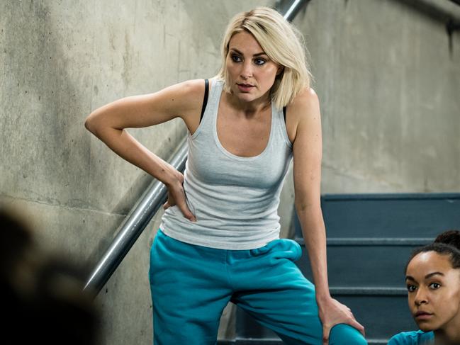 Kate Jenkinson as Allie Novak in Wentworth.